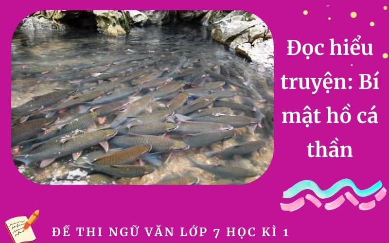 Đọc hiểu truyện: Bí mật hồ cá thần