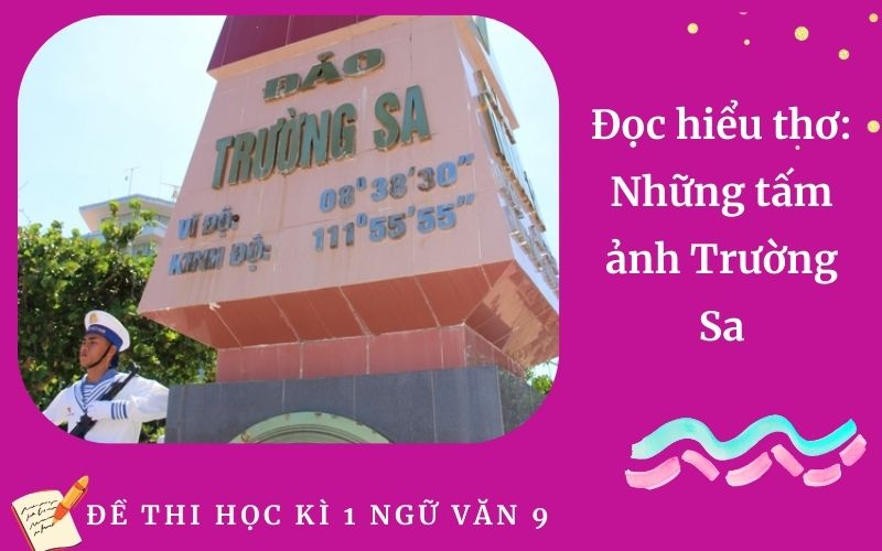 Đọc hiểu thơ: Những tấm ảnh Trường Sa