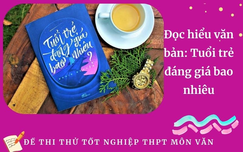 Đọc hiểu văn bản: Tuổi trẻ đáng giá bao nhiêu