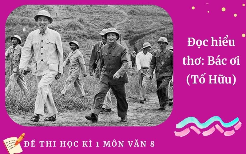 Đọc hiểu thơ: Bác ơi (Tố Hữu)