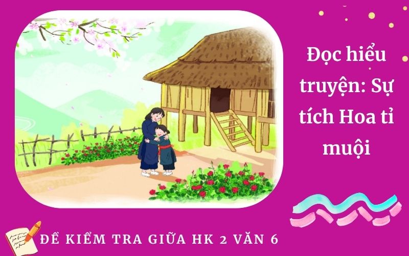 Đọc hiểu truyện: Sự tích Hoa tỉ muội