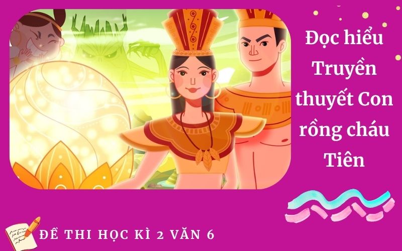 Đọc hiểu Truyền thuyết Con rồng cháu Tiên