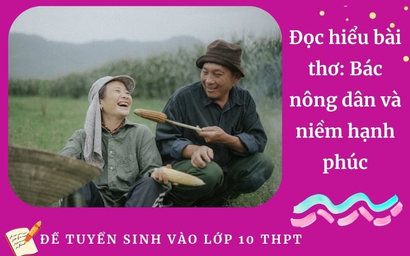 Đọc hiểu bài thơ: Bác nông dân và niềm hạnh phúc