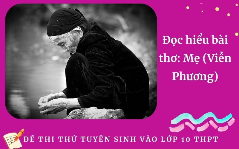 Đọc hiểu bài thơ: Mẹ (Viễn Phương)