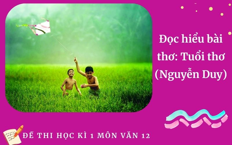 Đọc hiểu bài thơ: Tuổi thơ (Nguyễn Duy)