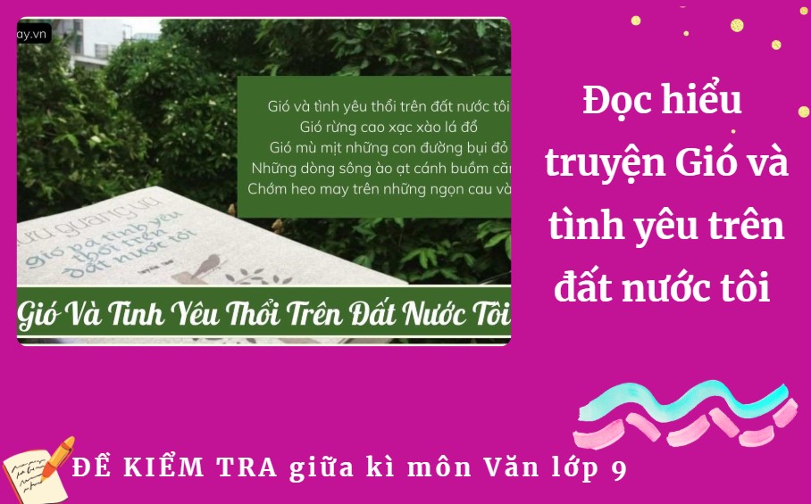 Gió và tình yêu trên đất nước tôi