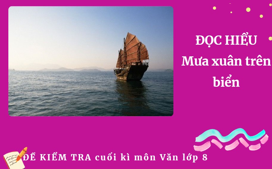 Mưa xuân trên biển