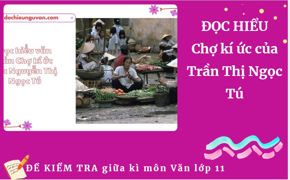 Chợ kí ức của Trần Thị Ngọc Tú