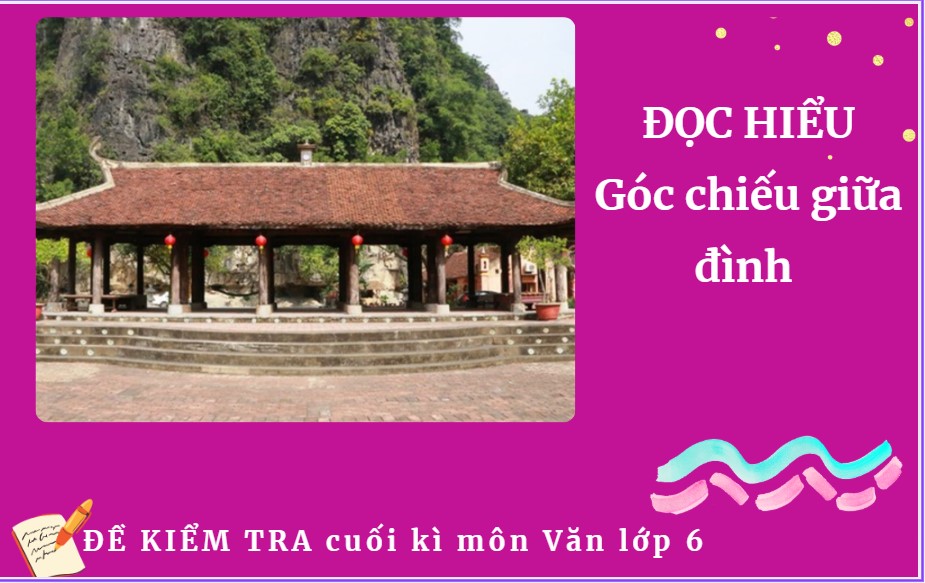 Góc chiếu giữa đình